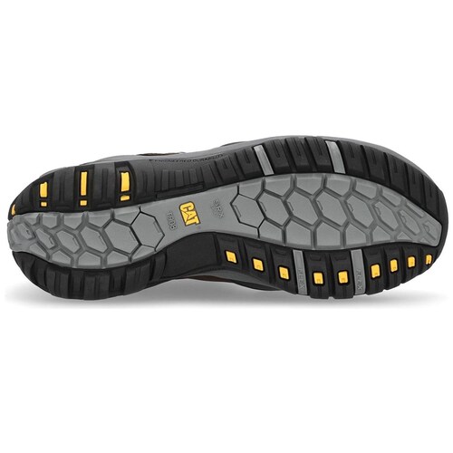 Tenis Caterpillar en Piel Café