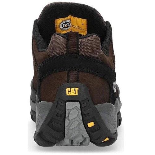 Tenis Caterpillar en Piel Café