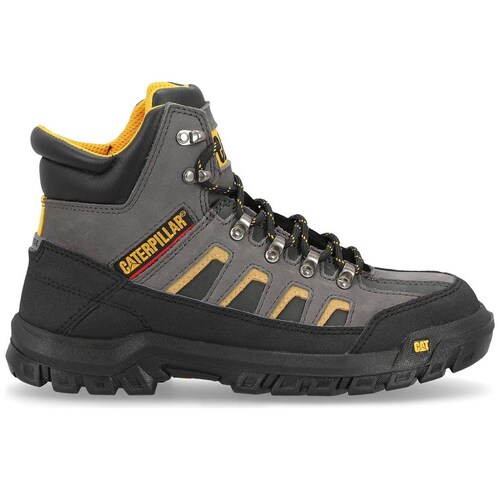 Bota Industrial Caterpillar en Piel Gris