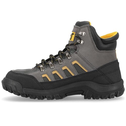 Bota Industrial Caterpillar en Piel Gris