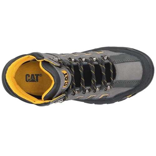 Bota Industrial Caterpillar en Piel Gris