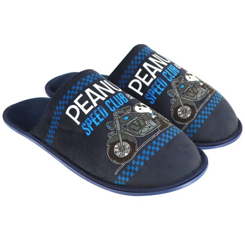 Pantufla Snoopy Personajes Azul