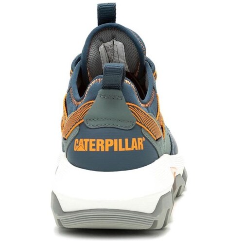 Tenis Caterpillar en Piel Azul