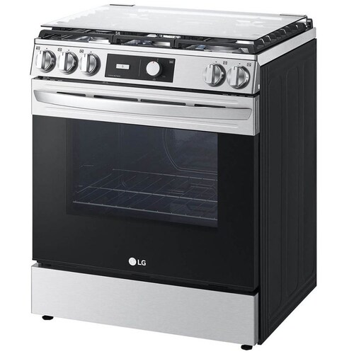 Estufa Triple Flama Ultraheat Easyclean Inoxidable Lrgl5841S