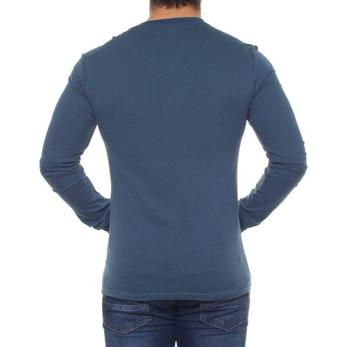 Playera Manga Larga para Hombre Silver Plate