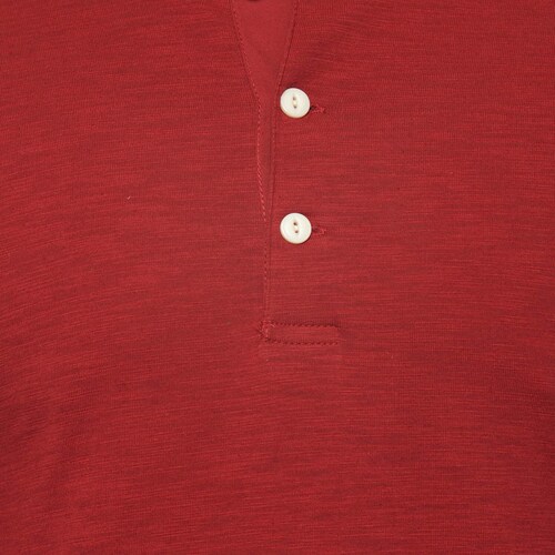 Playera Manga Larga Cuello Henley para Hombre J.opus