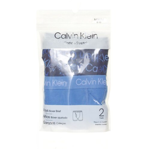 2 Pack Boxer para Niños Calvin Klein