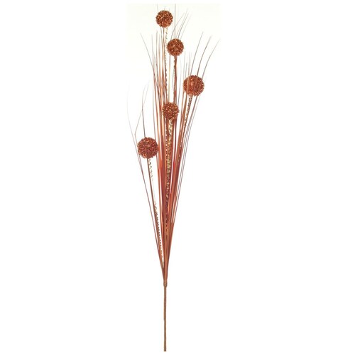 Rama con Esferas Color Bronce 75Cm Hungs