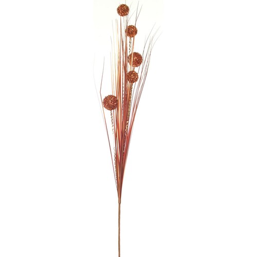 Rama con Esferas Color Bronce 75Cm Hungs