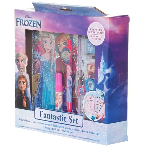 Diario 60 Hojas Y Candado para Niñas Frozen