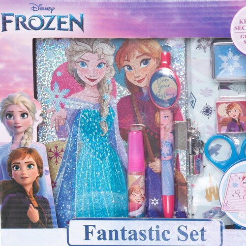 Diario 60 Hojas Y Candado para Niñas Frozen