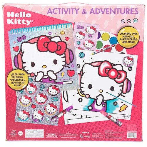 Actividad Y Aventuras para Niñas Hello Kitty