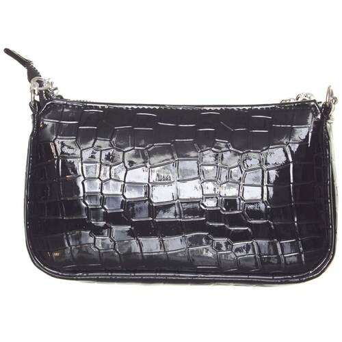 Bolso Charol Negro Gianni Bini Antonella para Dama
