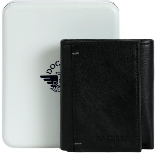 Cartera Dockers Trifold Negro para Hombre