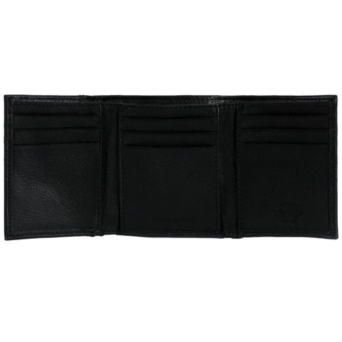 Cartera Dockers Trifold Negro para Hombre