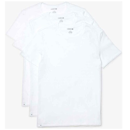 Playeras Lacoste 3 Pack Cuello Redondo para Hombre