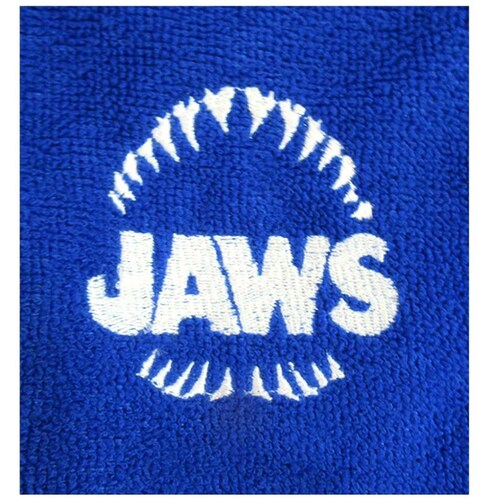 Bata de Baño Jaws Manga Larga con Capucha con Estampado para Hombre