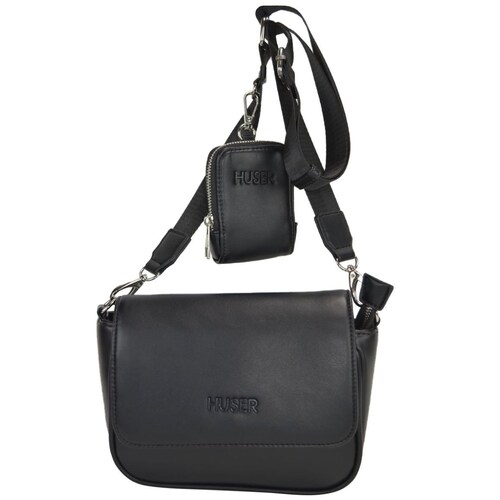 Bolsa Huser Tipo Crossbody Negro