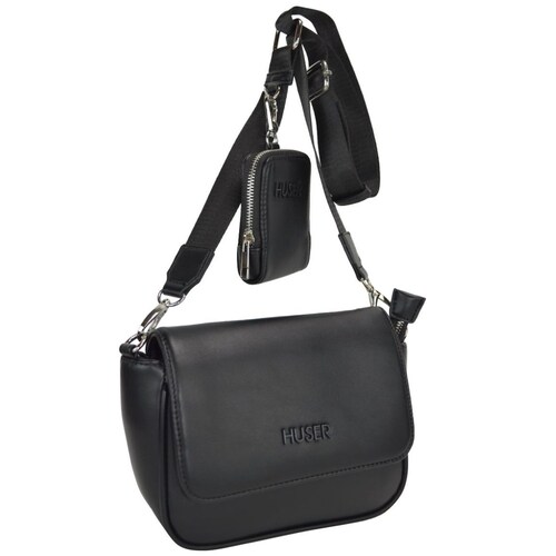 Bolsa Huser Tipo Crossbody Negro