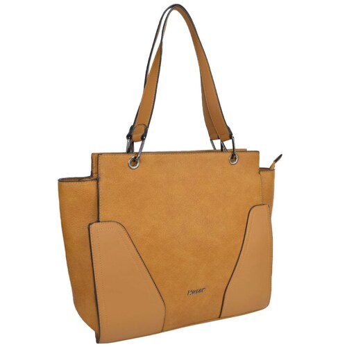 Bolsa Huser Tipo Tote Camel