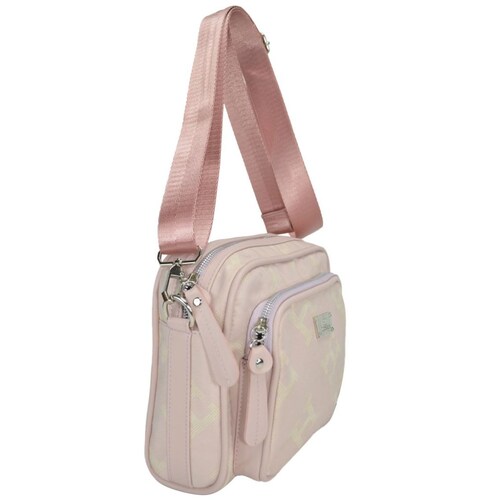Bolsa Huser Tipo Crossbody Rosa