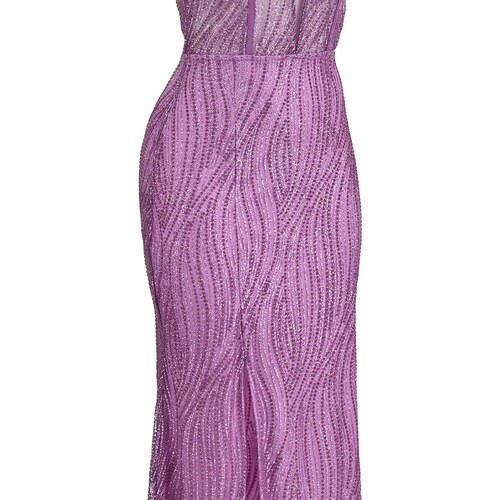 Vestido Largo Pink Gallery Tul para Mujer