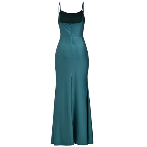 Vestido Largo Pink Gallery Licra Satinada para Mujer