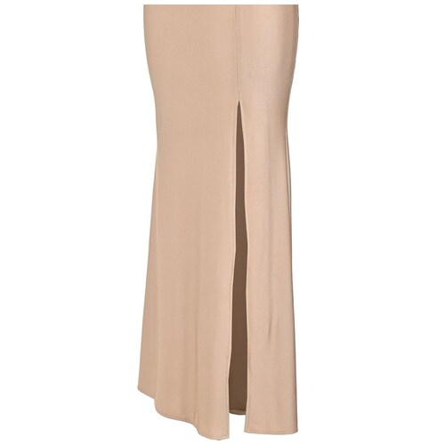 Vestido Largo Pink Gallery Licra Satinada para Mujer