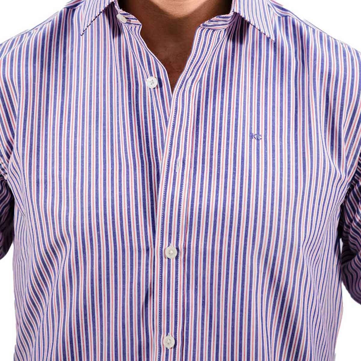 Chemise Homme Kenneth Cole Reaction - Blanc - Taille M - Slim Fit - Manches Longues - Très Bon état