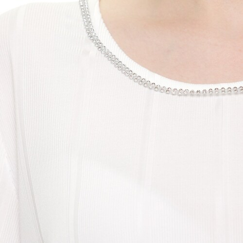 Blusa Pedrería en Cuello para Dama Diva By Gamus
