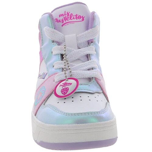 Tenis Tropicana Bota Mis Pastelitos Blancos