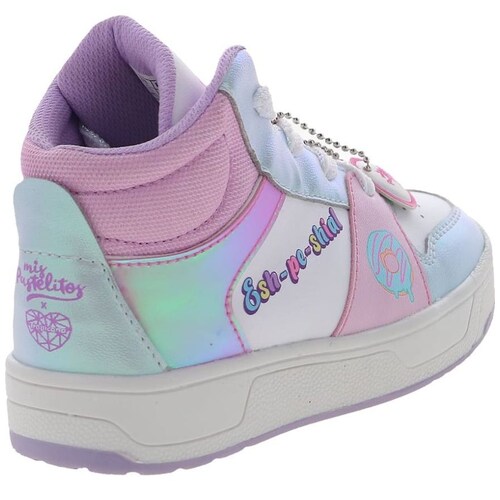 Tenis Tropicana Bota Mis Pastelitos Blancos