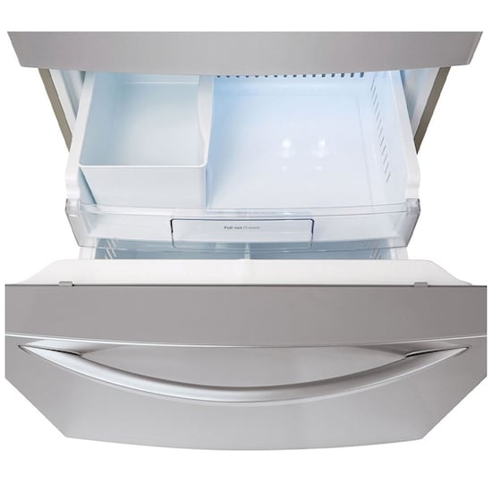 Refrigerador Inverter LG Bottom Mount 22 Pies Plata GB22BGS
