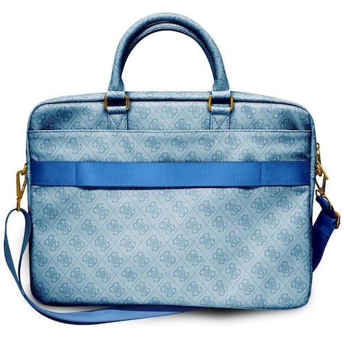 Portafolio Portalaptop Azul Guess 16" 4G Big Logo