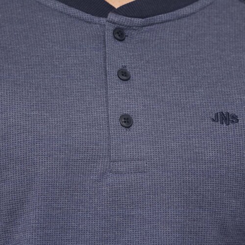 Playera Manga Ranglán para Hombre Jeanious