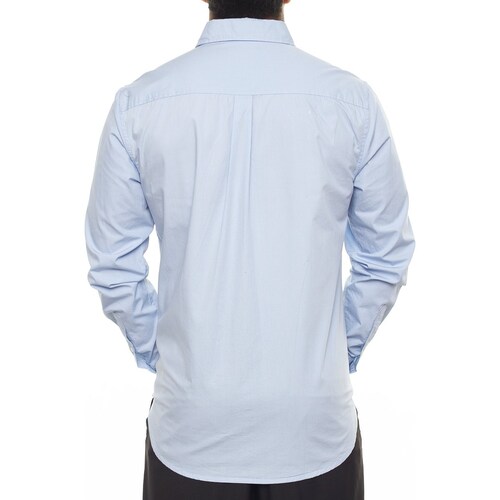 Camisa Manga Larga Popelina para Hombre Jeanious