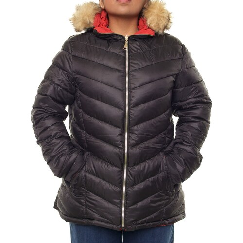 Chamarra Gabardina con Gorro para Dama Hollander