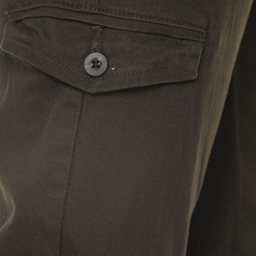 Pantalón Cargo Stretch Gabardina para Hombre Silver Plate