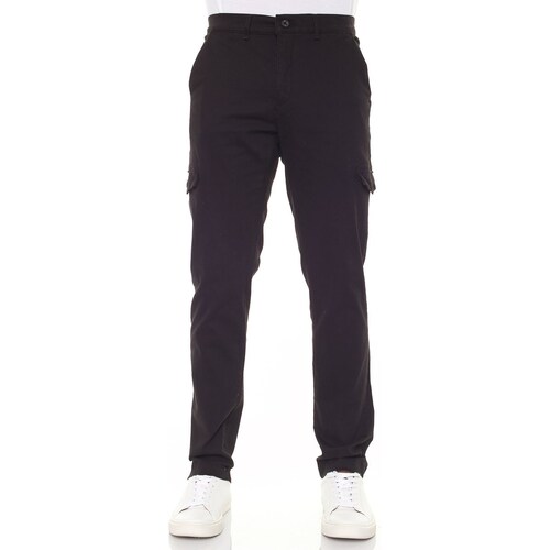Pantalón Cargo Stretch Gabardina para Hombre Silver Plate