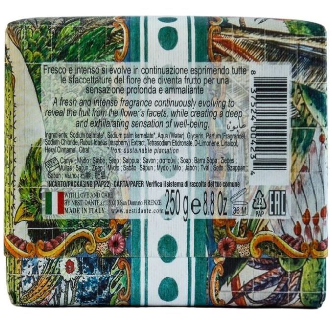 Nesti Dante Jabón Aroma Tuna de Taormina Villa Sole 250 g image number 3