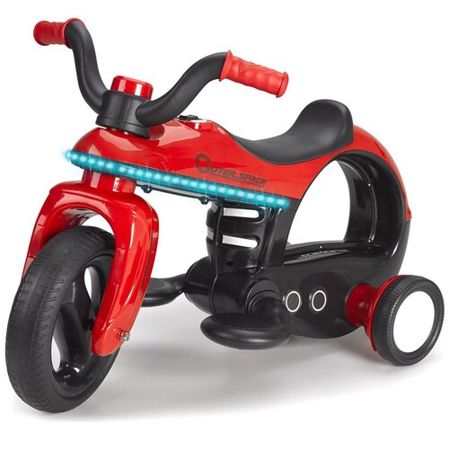 Coche Montable Eléctrico Feber Space Bike Roja