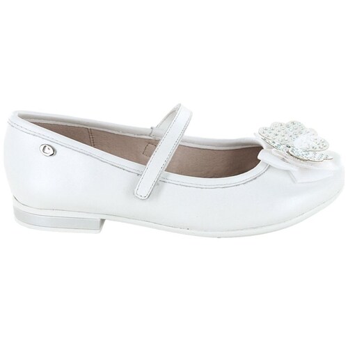 Zapato Coqueta C Velcro Y Mono 16-24 Blanco