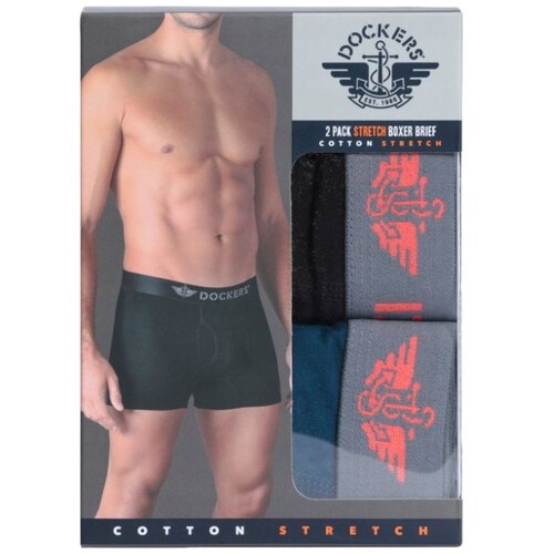 Bóxers Dockers 2 Pack Azul para Hombre