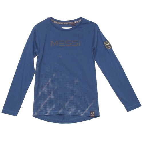 Playera Manga Larga Estampada para Niño Messi