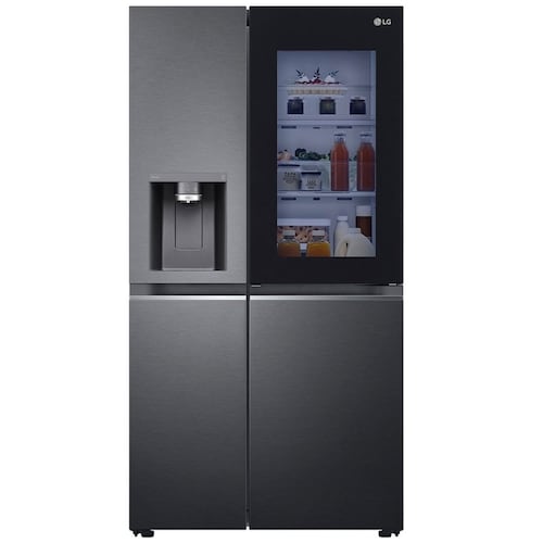 Refrigerador LG Duplex  22 Ft Negro Mate  Vs22Xct