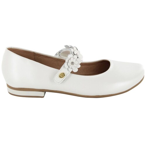 Zapatilla Coqueta Blanco con Flores