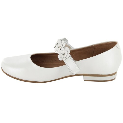Zapatilla Coqueta Blanco con Flores