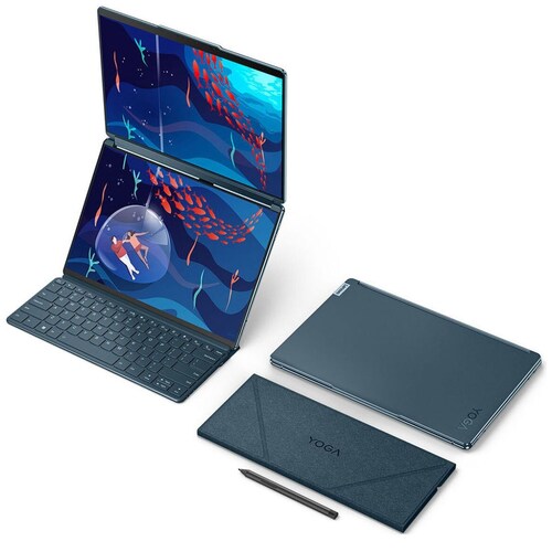 Laptop Lenovo Yogabook 9 13Iru8 Ci7 16Gb 1Tb + Teclado y Pluma