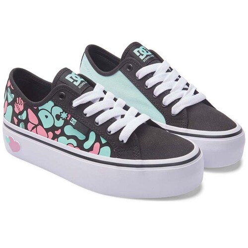 Tenis Casual Dc Shoes Manual Platform para Mujer