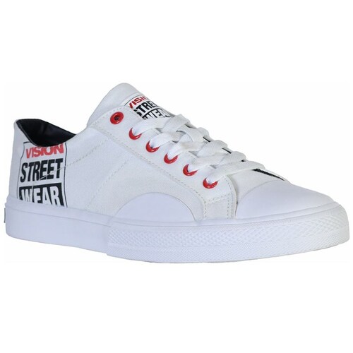 Sneaker Canvas Vision Street Wear Blanco para Hombre